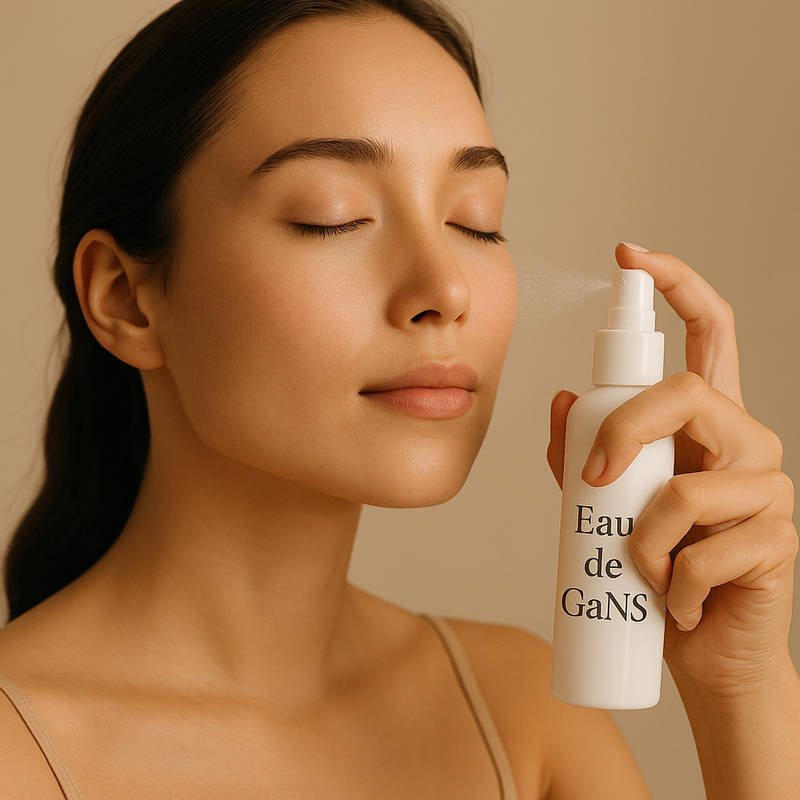Eau de GaNs + huile douce : La combinaison parfaite pour votre peau