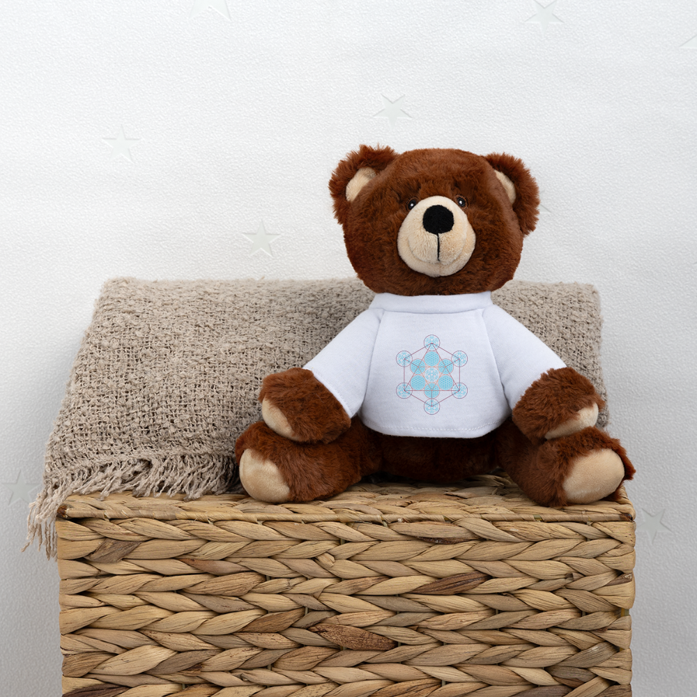 Metatron Pluton Nounours RecycelBär® marron - blanc