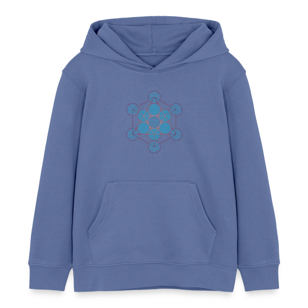 Metatron Pluton - Sweat à capuche Enfant - Coton bio - bleu