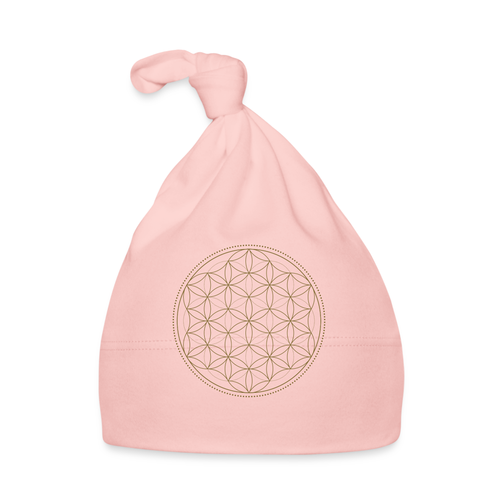 Fleur de Vie Or Bonnet Bébé - rose