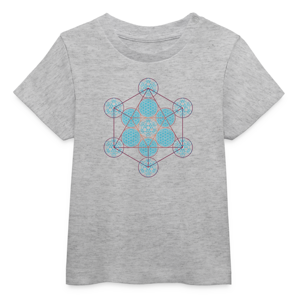 Metatron Pluton T-shirt  Bébé100% Coton bio - gris chiné