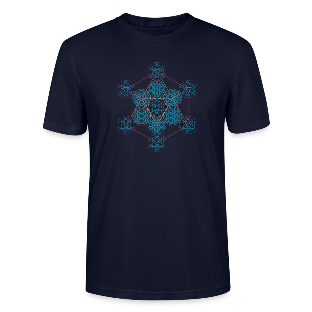 Metatron Pluton - T-shirt Homme - 100% Coton bio - marine