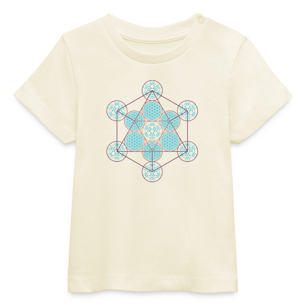 Metatron Pluton T-shirt  Bébé100% Coton bio - blanc cassé