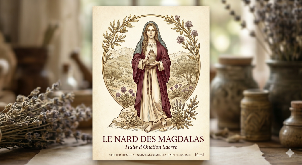 Le Nard des Magdalas – Huile Sacrée Artisanale de Marie Madeleine (10 ml)