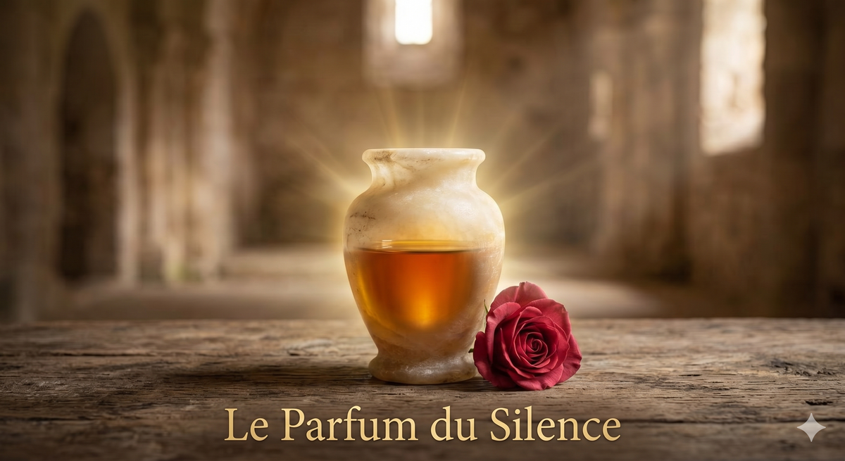 Flacon de narde et rose 